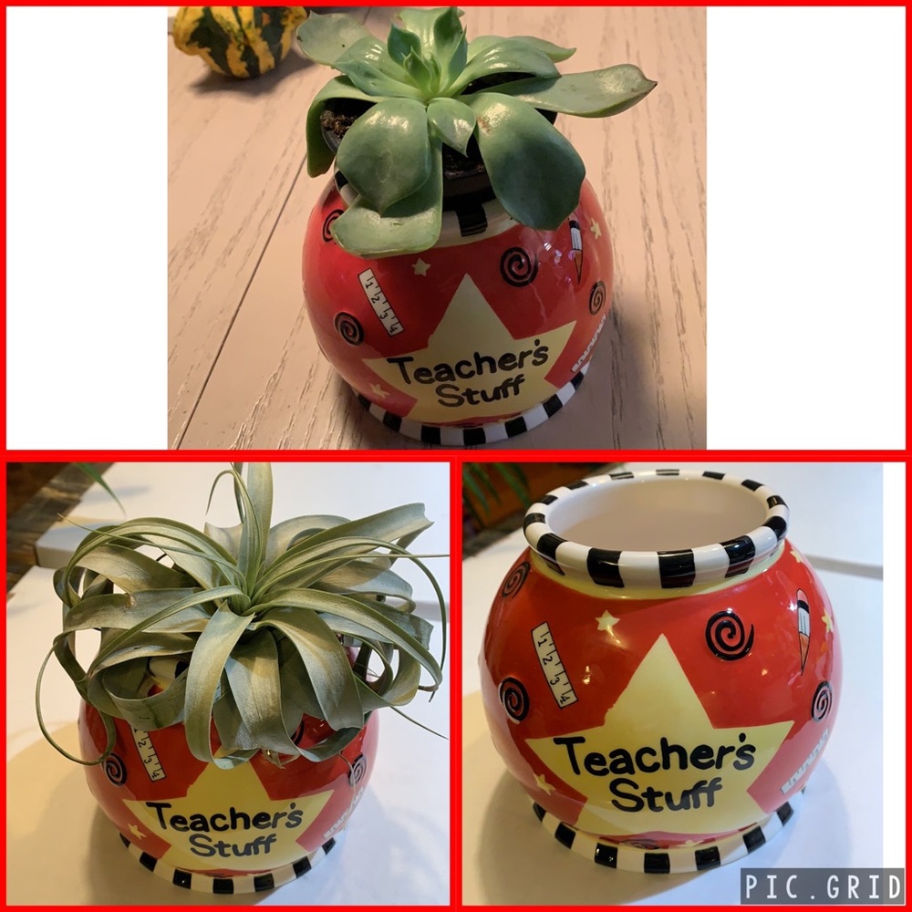SALE!! Teacher’s Stuff. Ganz ceramic jar.   5